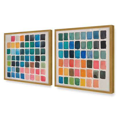 [Color:Polished Gold], Picture of art in a Polished Gold frame of the corner