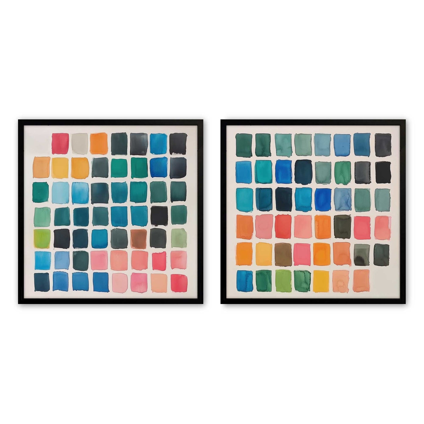 [Color:Satin Black], Picture of art in a Satin Black frame