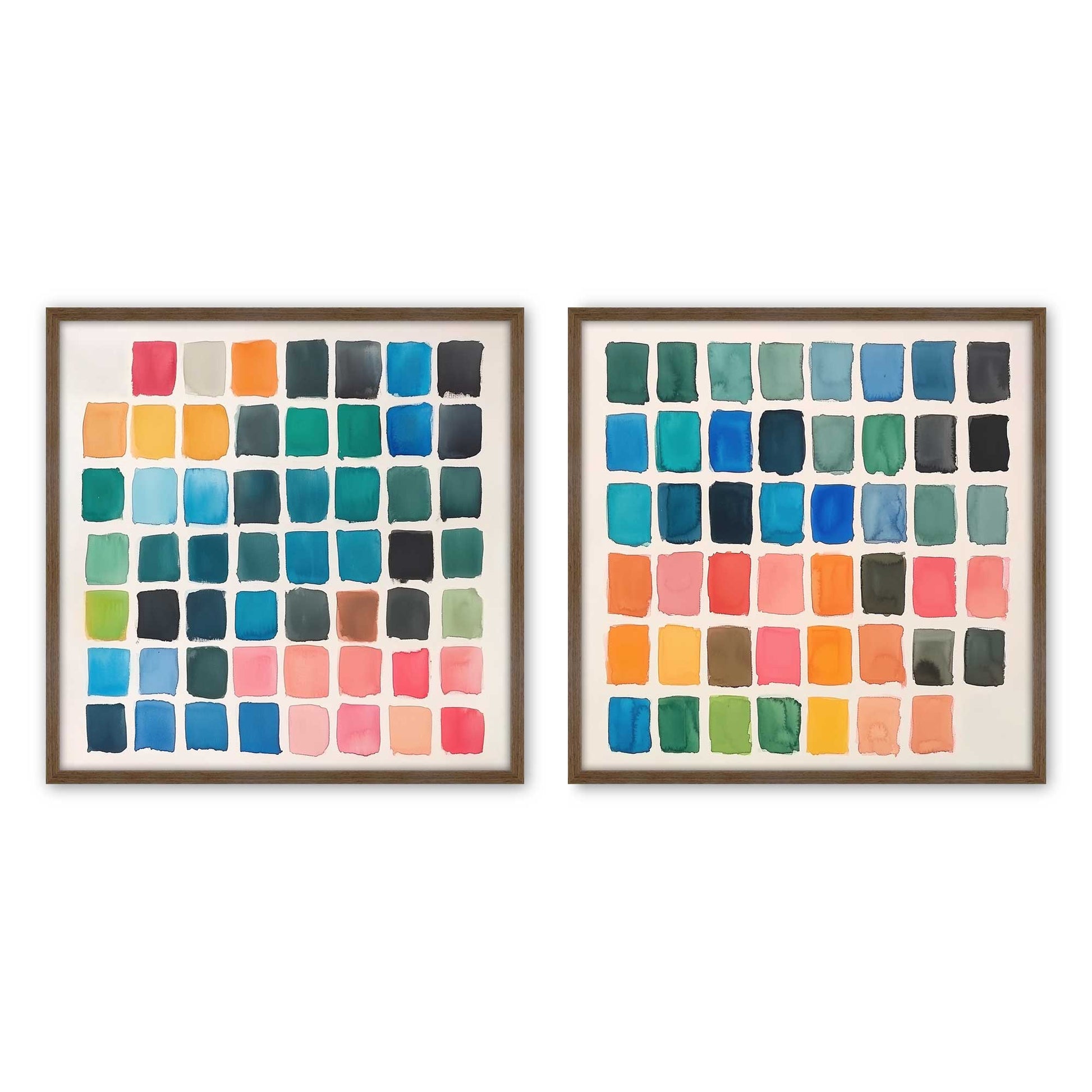 [Color:Walnut], Picture of art in a Walnut frame