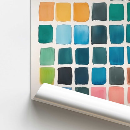 [color:Rolled Print], Picture of close up of art