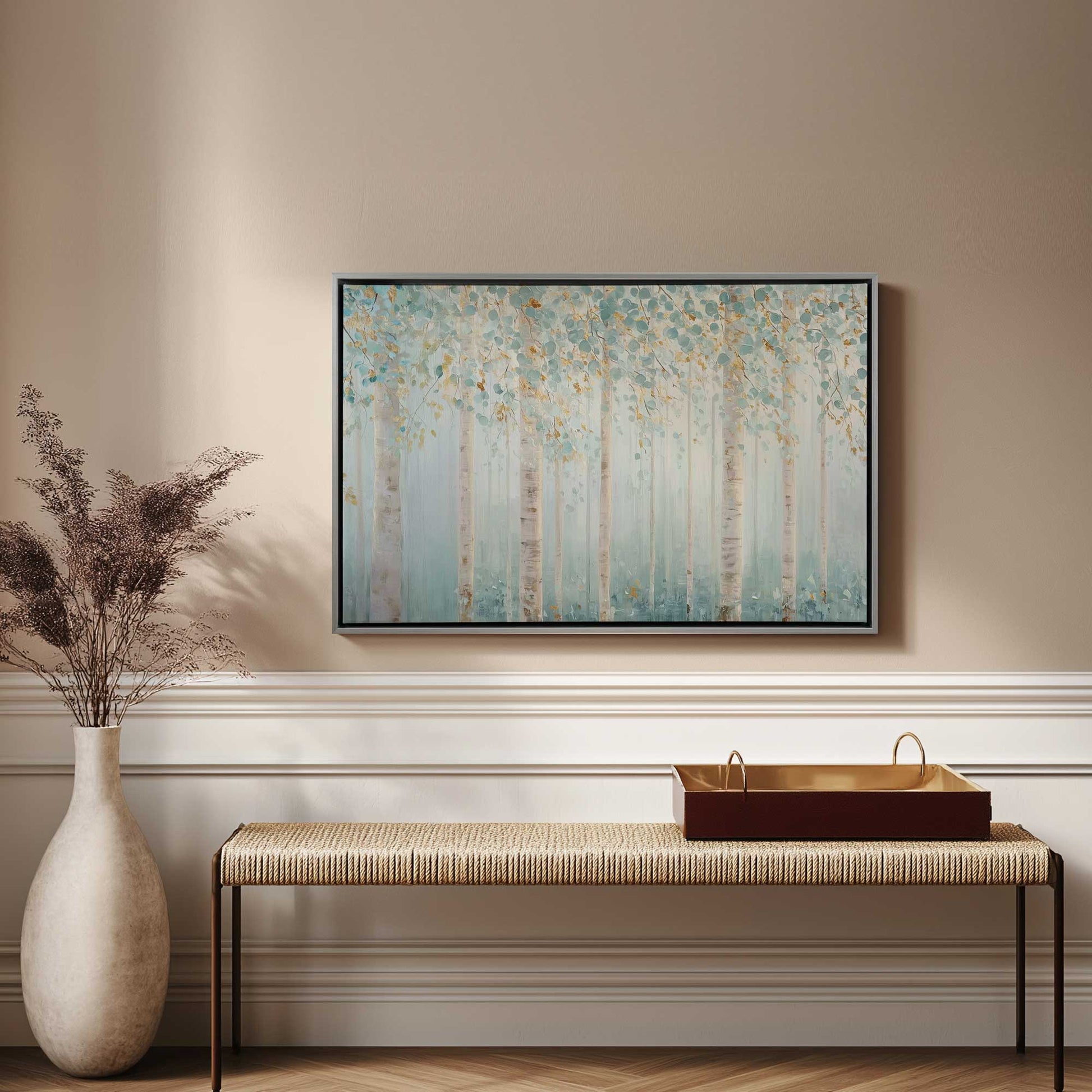 Picture of art in a room