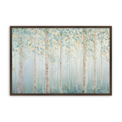 [Color:Brown], Picture of art in a Brown frame