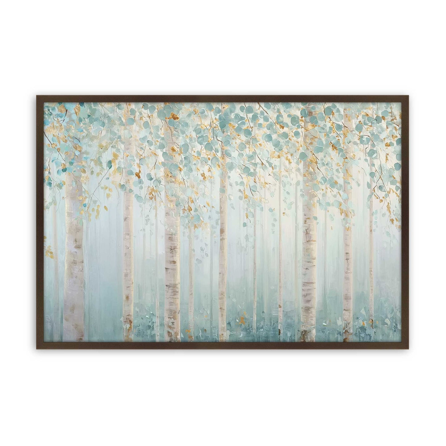 [Color:Belvinder Brown], Picture of art in a Belvinder Brown frame