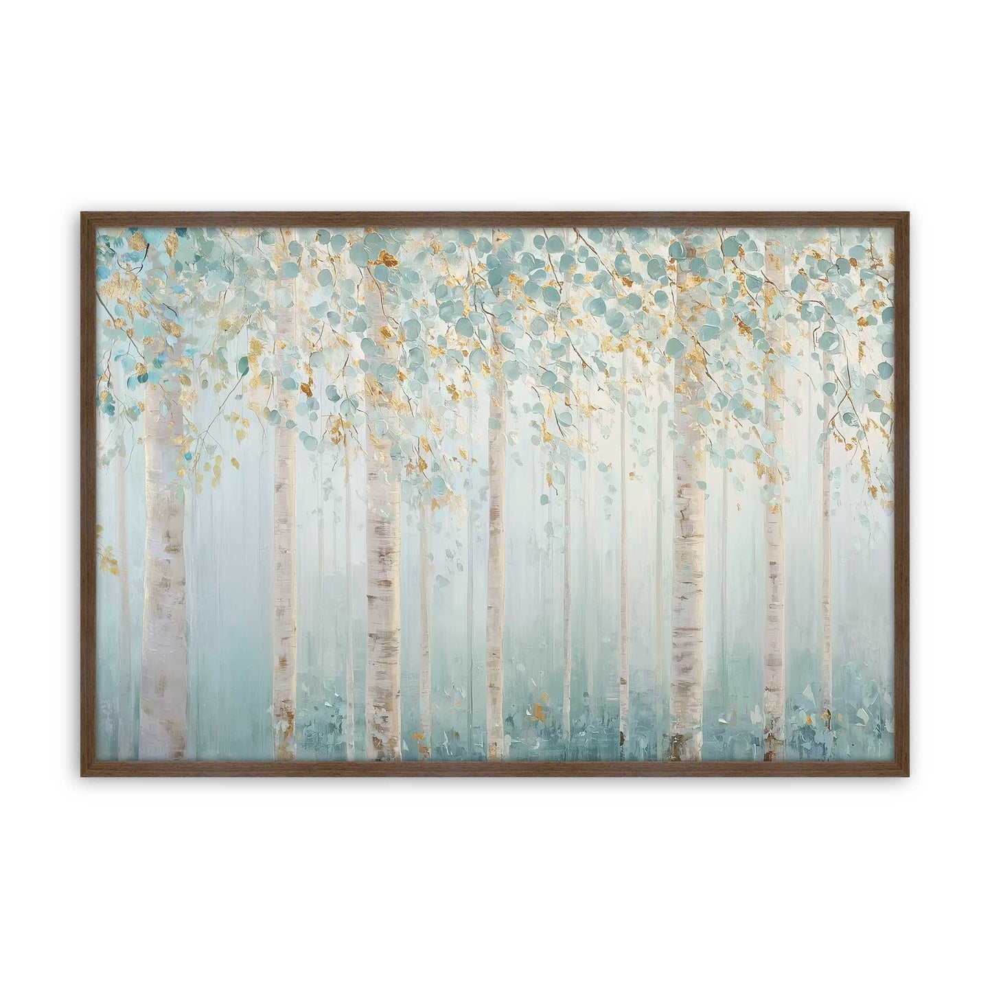 [Color:Walnut], Picture of art in a Walnut frame