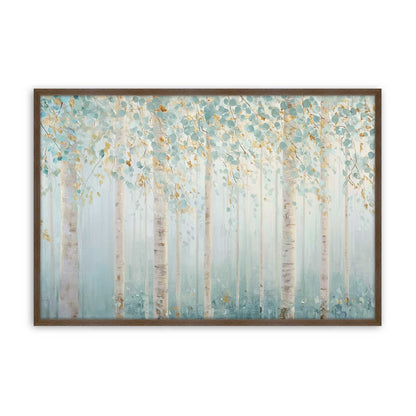 [Color:Walnut], Picture of art in a Walnut frame
