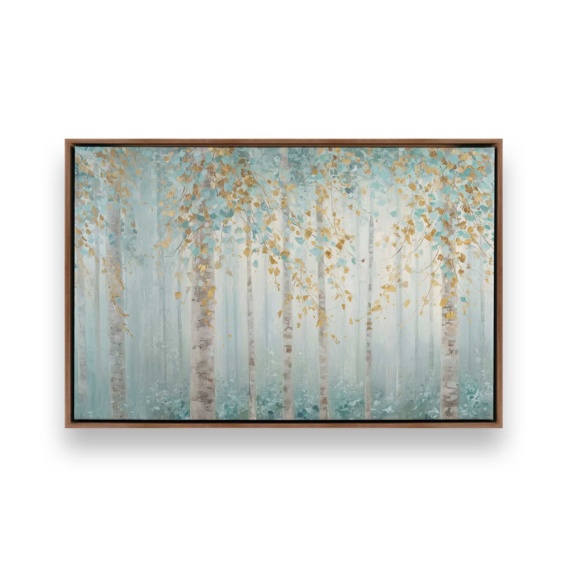 [Color:Walnut], Picture of art in a Walnut frame