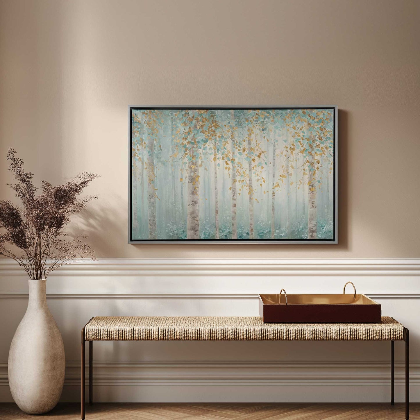 Picture of art in a room
