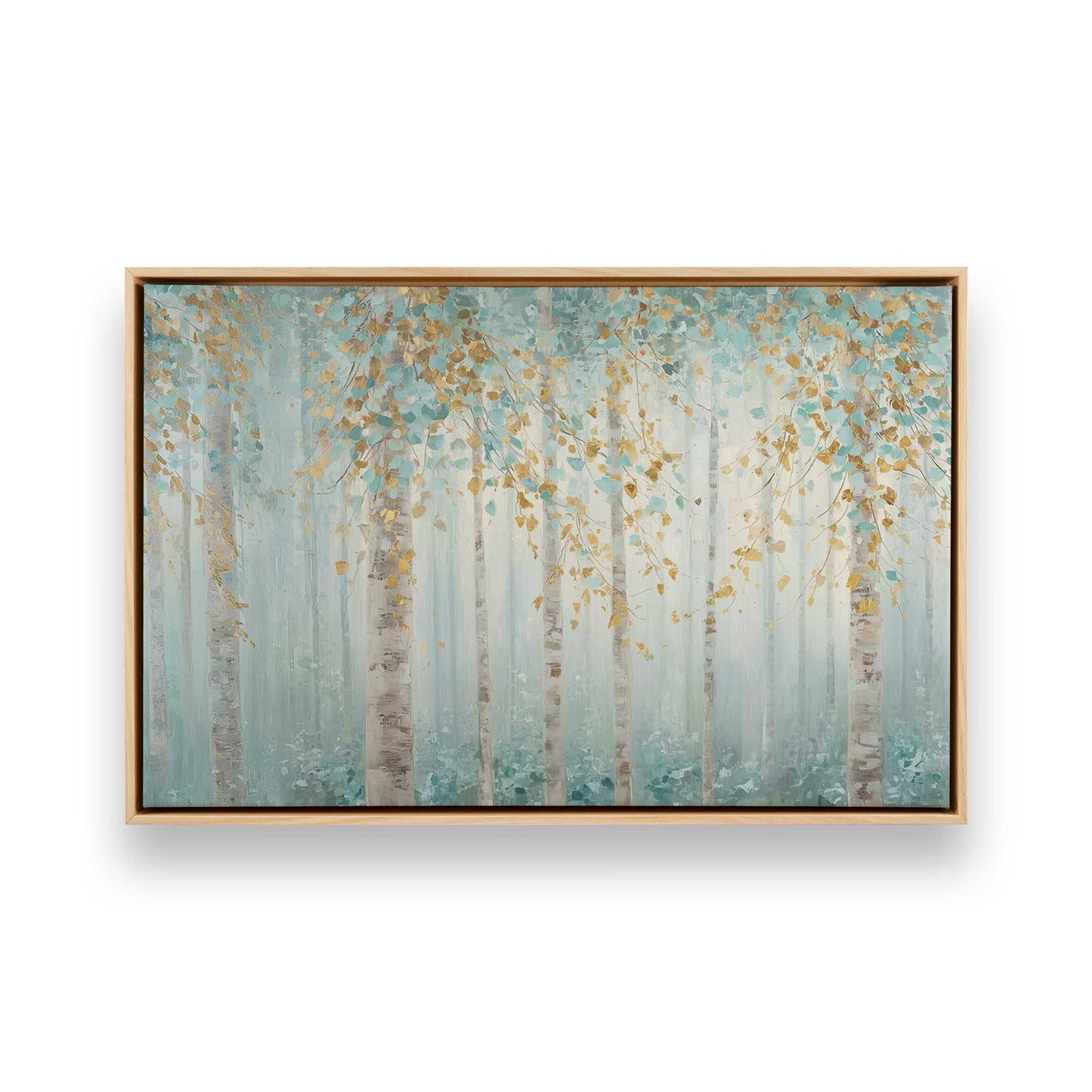 [Color:American Maple], Picture of art in a American Maple frame