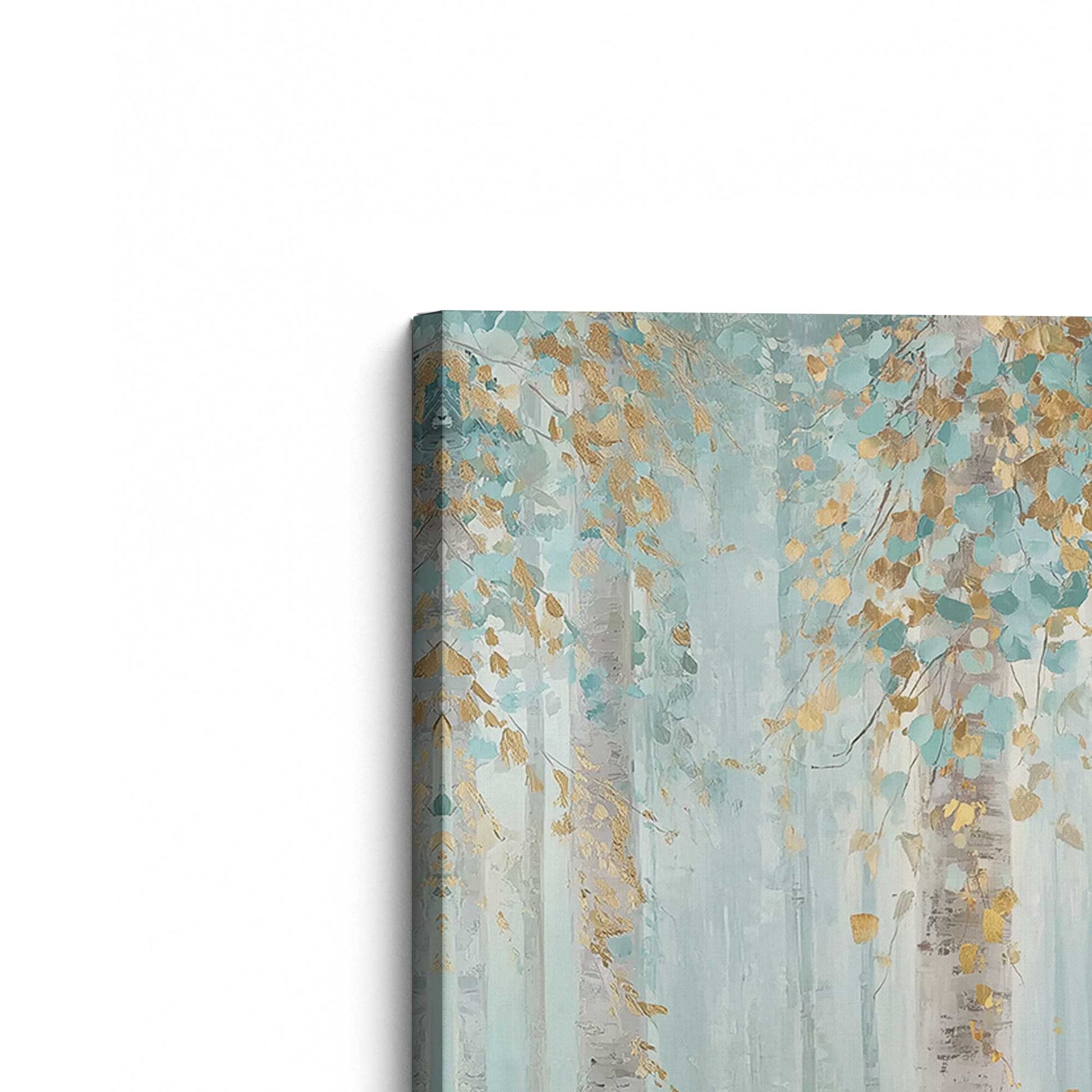 [Color:Stretched Canvas], Picture of the corner of the art