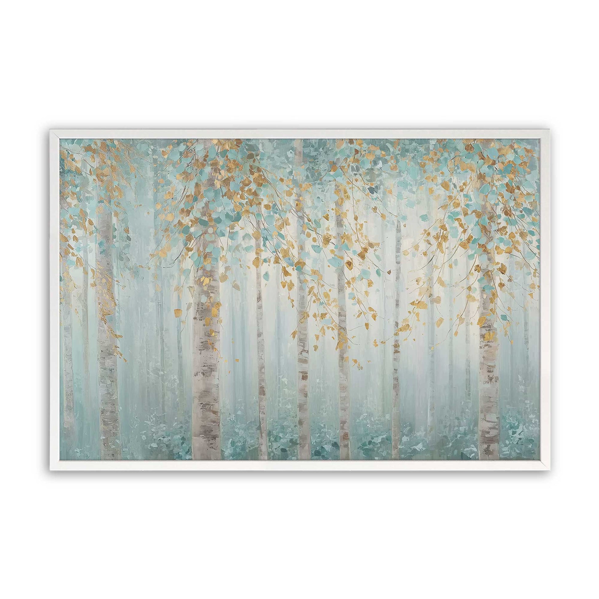 [Color:Opaque White], Picture of art in a Opaque White frame