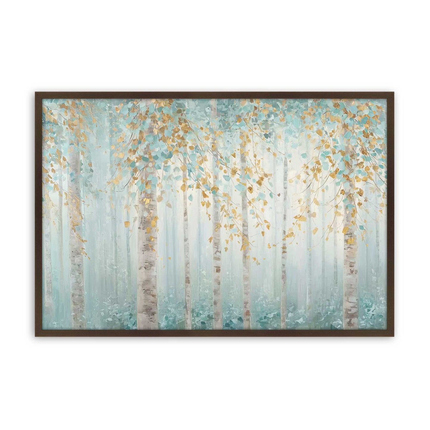 [Color:Brown], Picture of art in a Brown frame