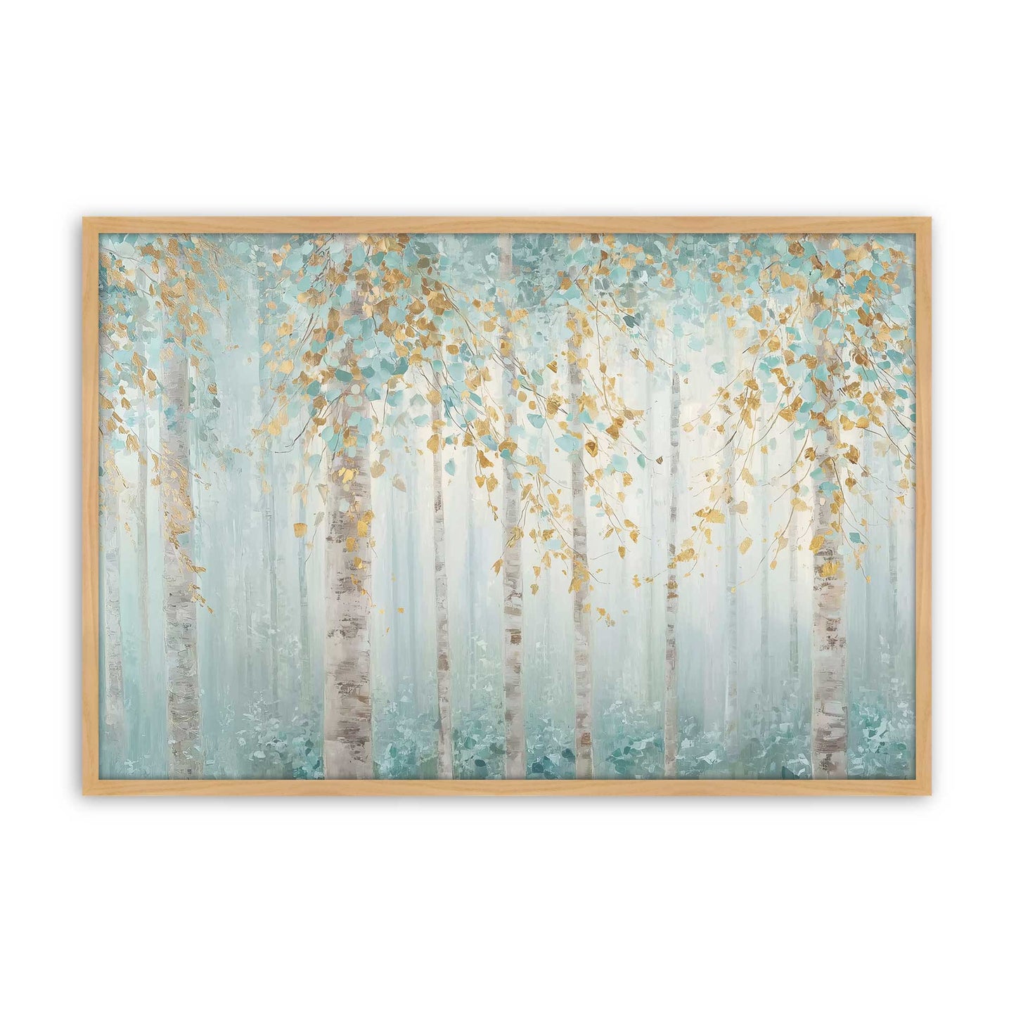 [Color:American Maple], Picture of art in a American Maple frame