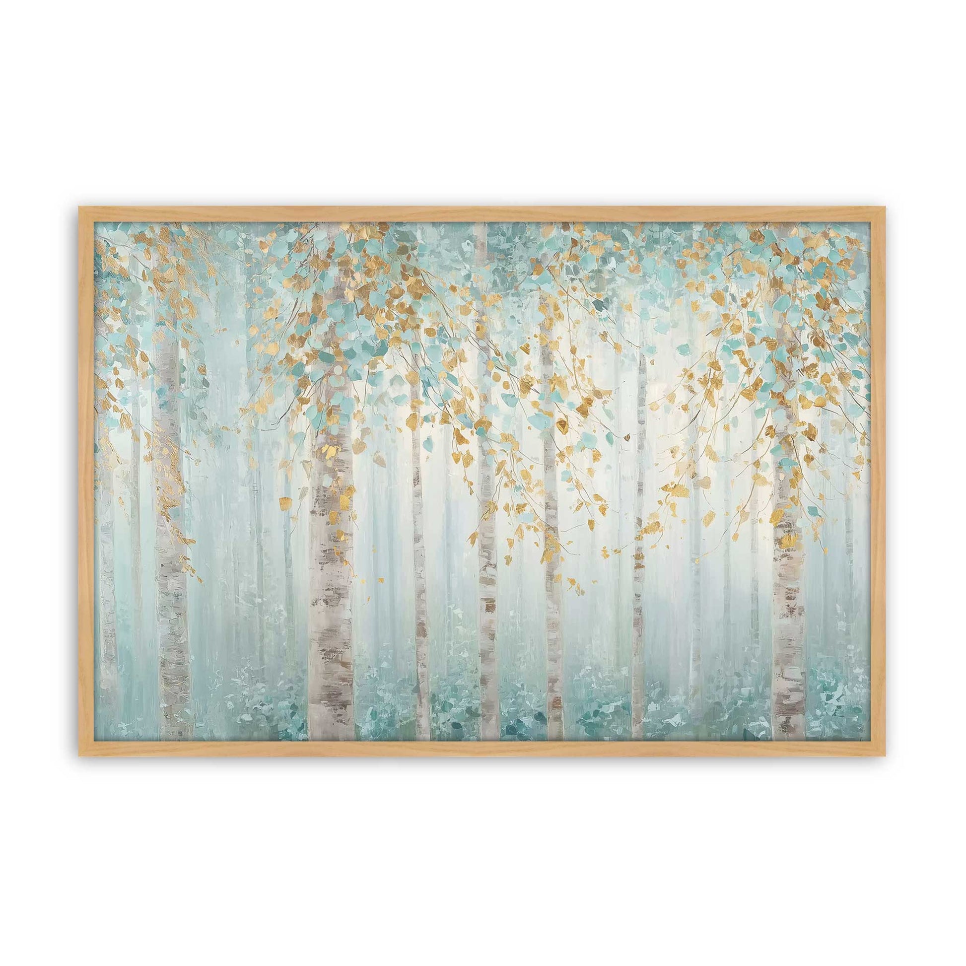 [Color:American Maple], Picture of art in a American Maple frame