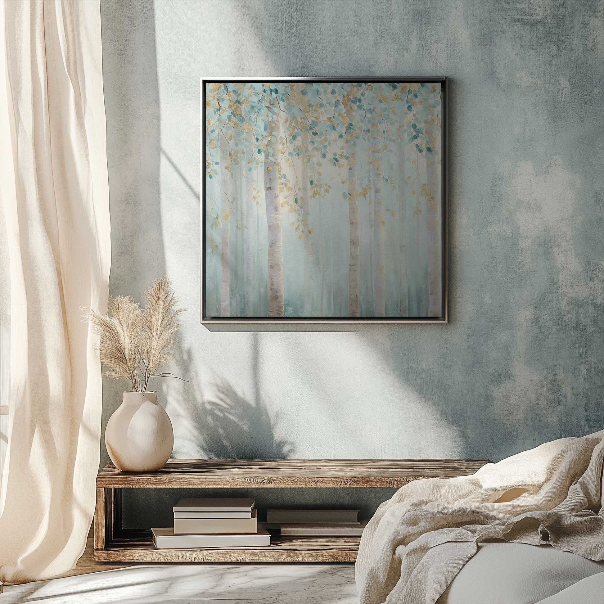 Picture of art in a room
