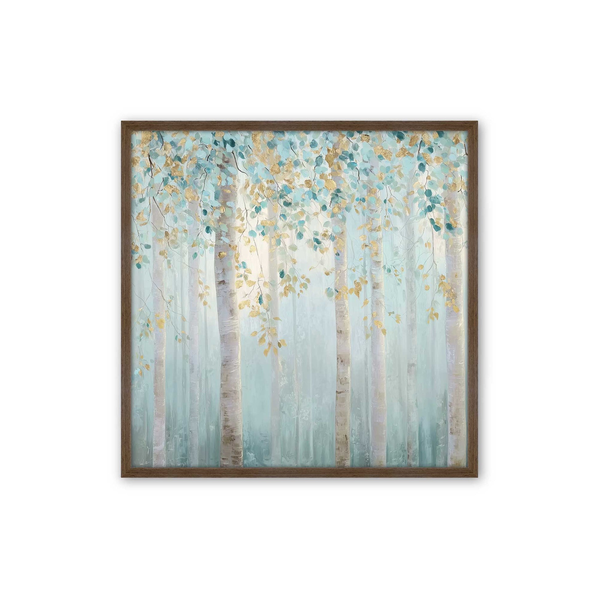 [Color:Walnut], Picture of art in a Walnut frame