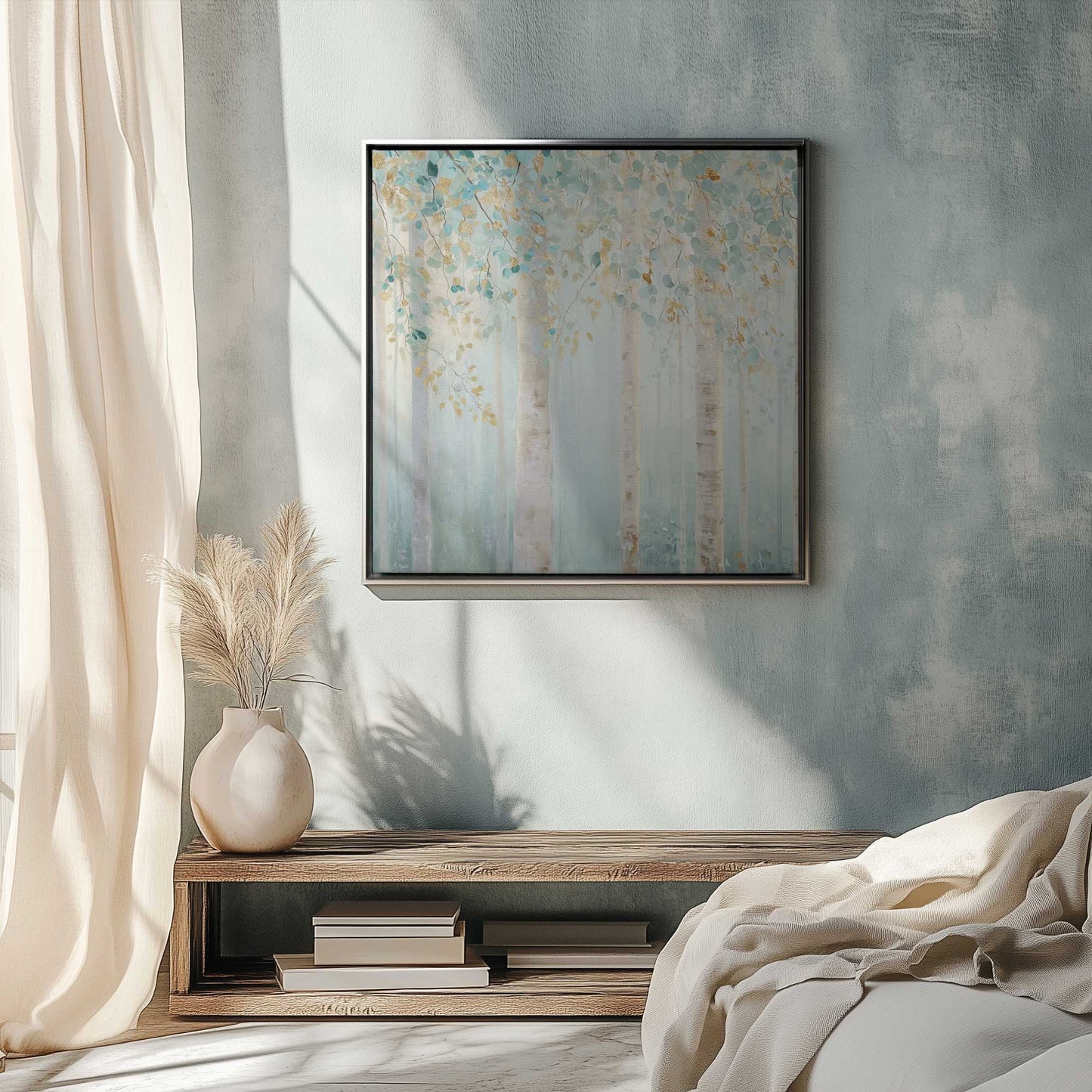 Picture of art in a room