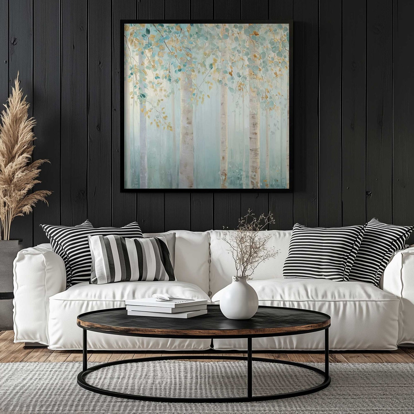 Picture of art in a room