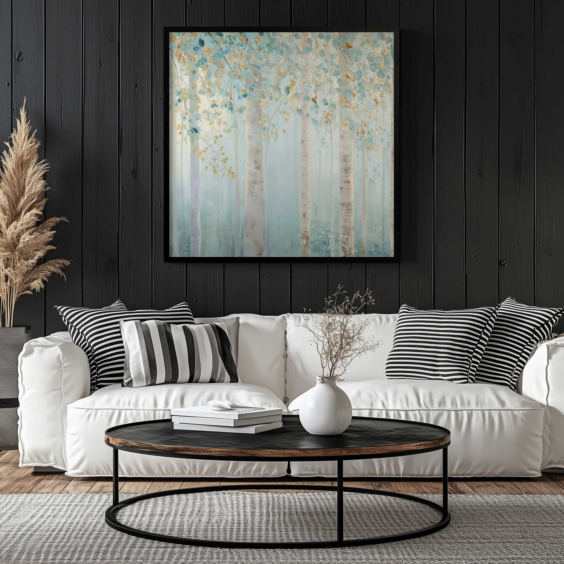 Picture of art in a room