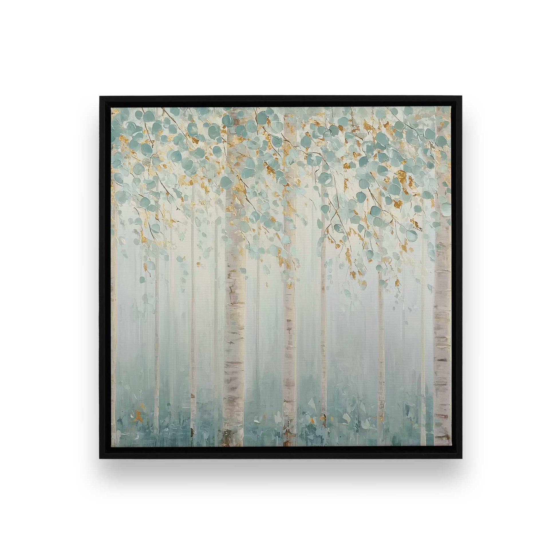 [Color:Satin Black], Picture of art in a Satin Black frame