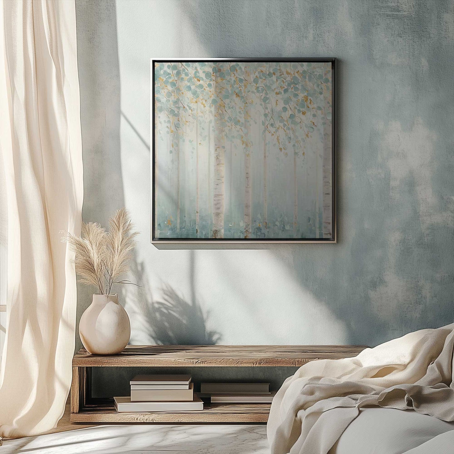Picture of art in a room