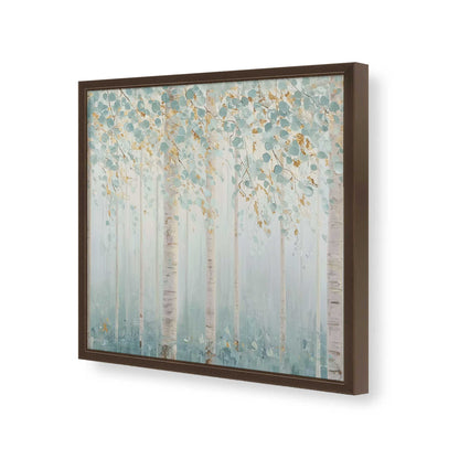 [Color:Espresso], Picture of art in a Espresso frame of the corner