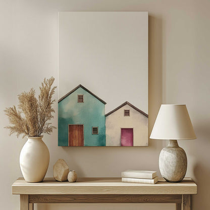 Picture of art in a room