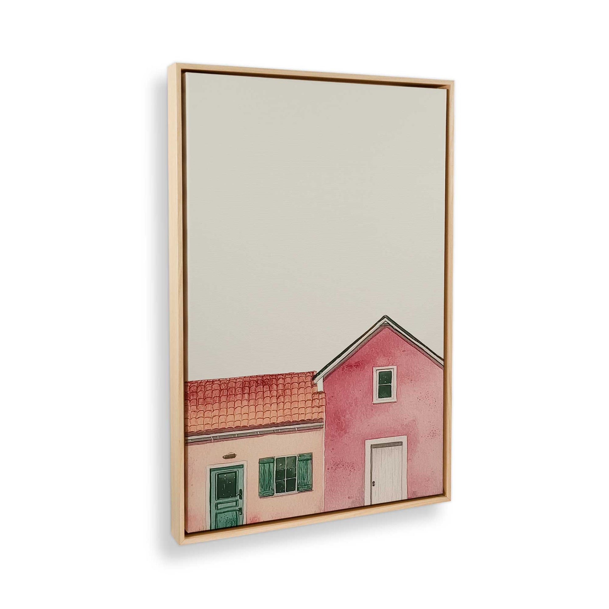 [Color:American Maple], Picture of the corner of the art
