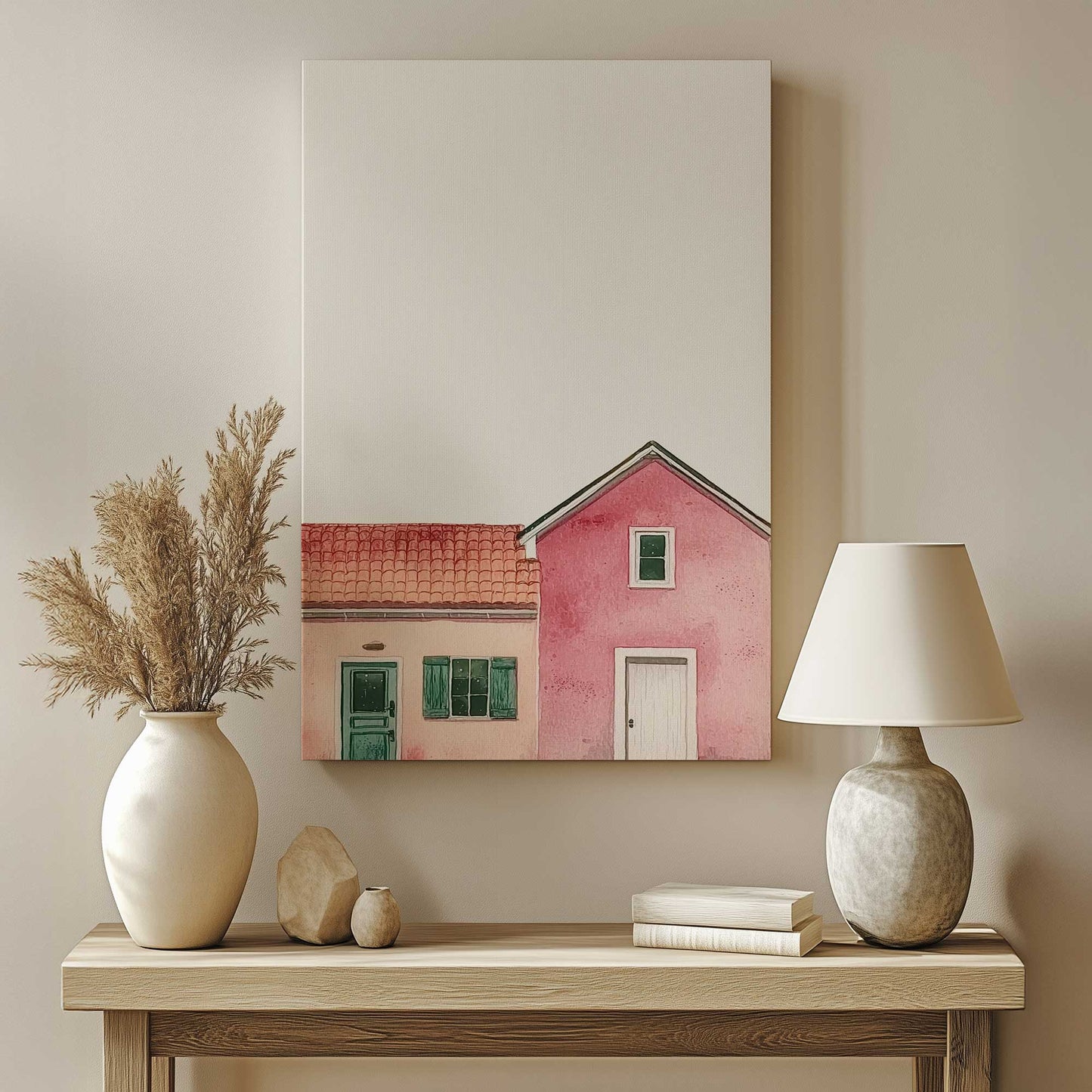 Picture of art in a room