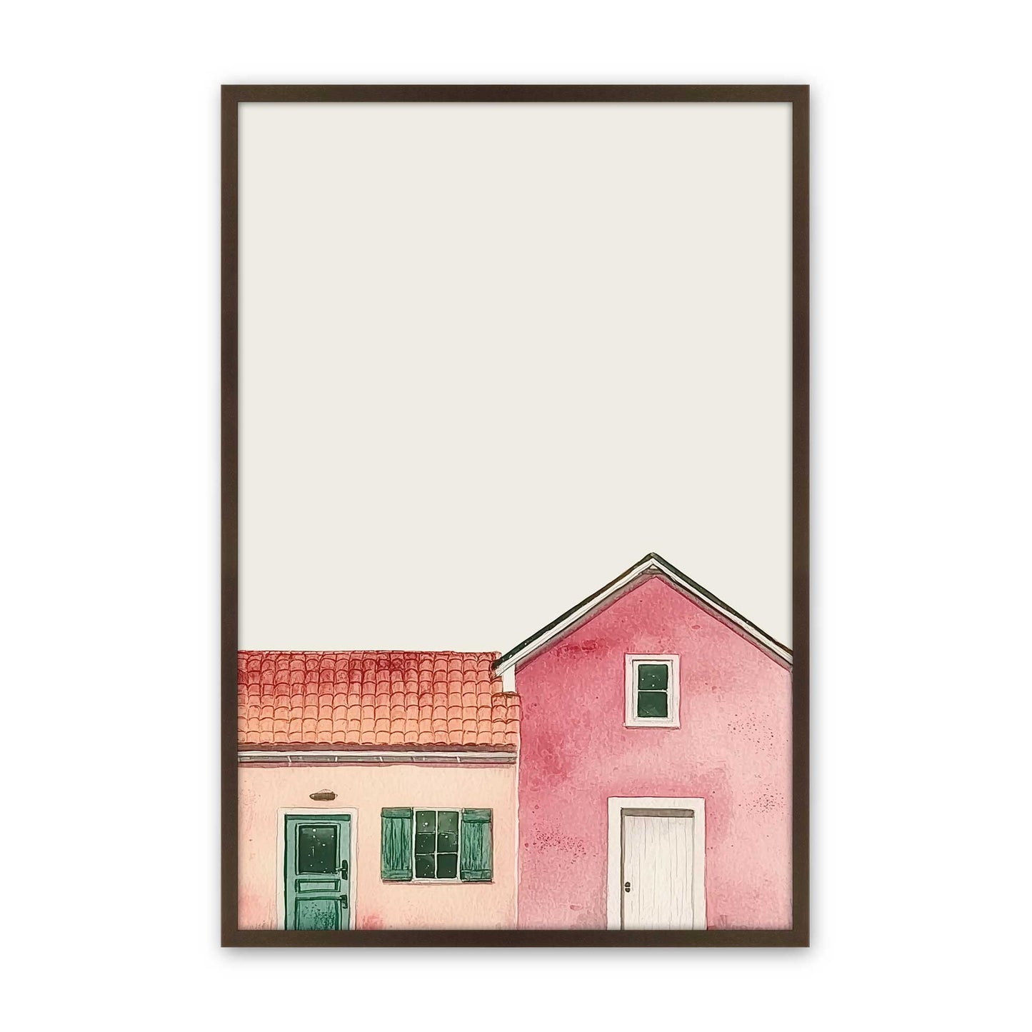 [Color:Belvinder Brown], Picture of art in a Belvinder Brown frame