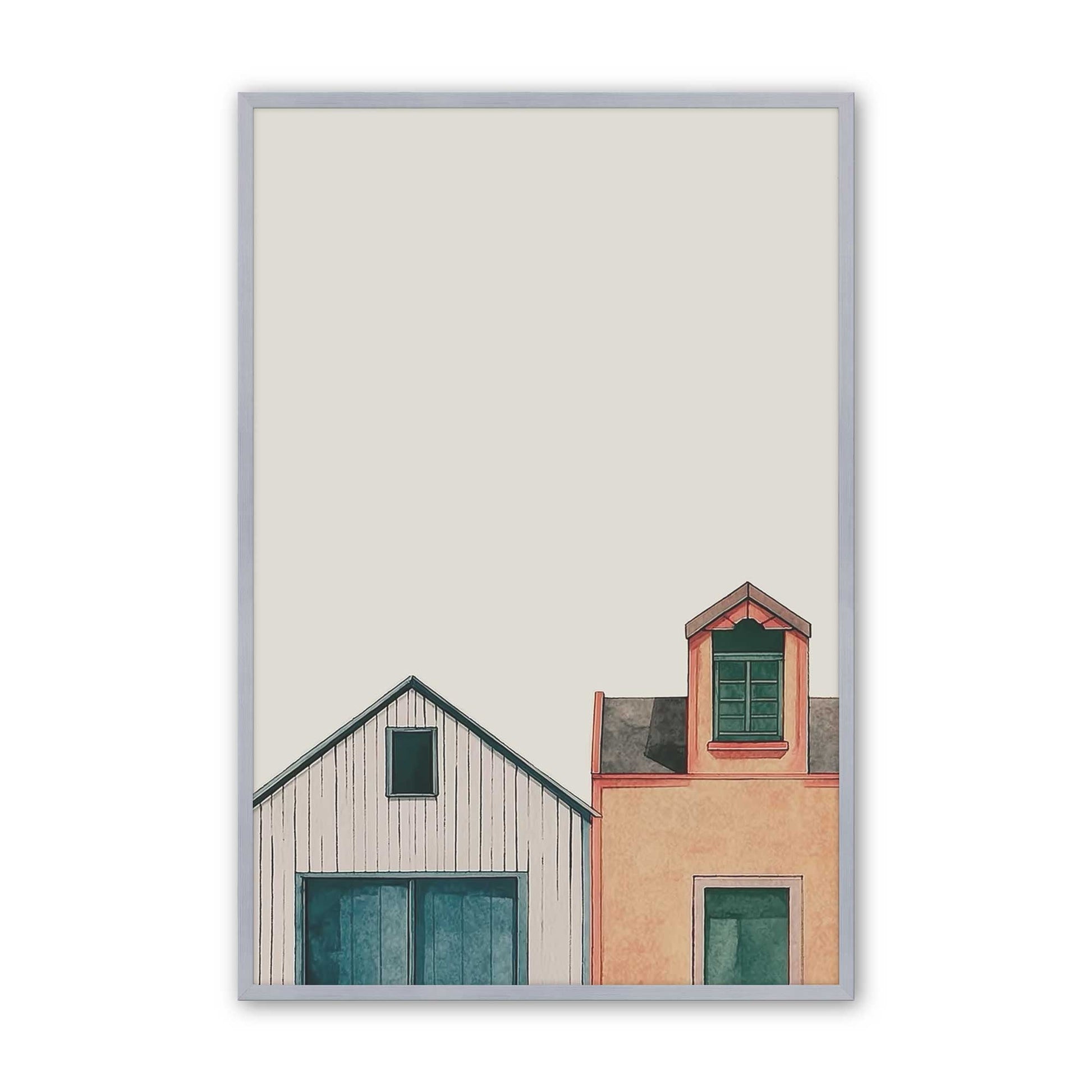 [Color:Polished Chrome], Picture of art in a Polished Chrome frame