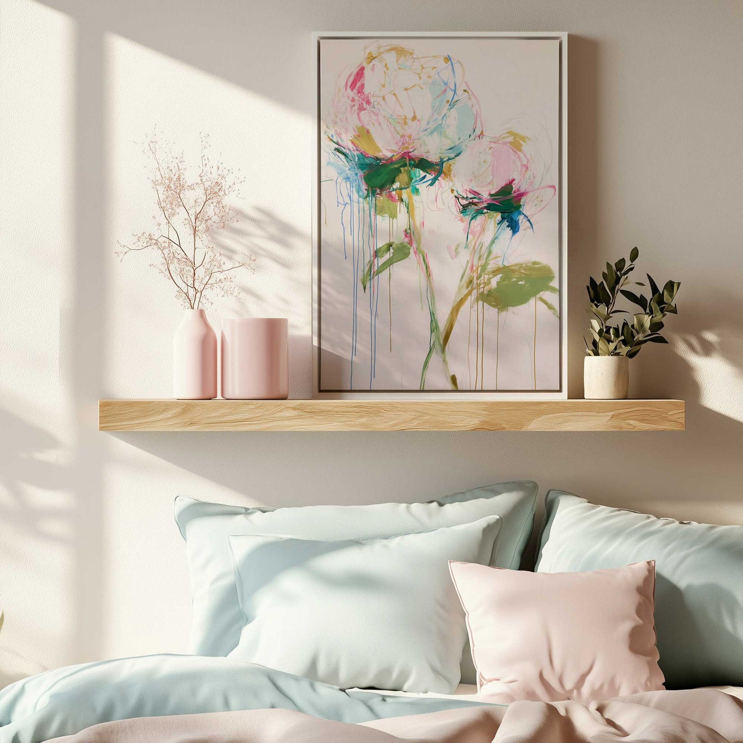 Picture of art in a room