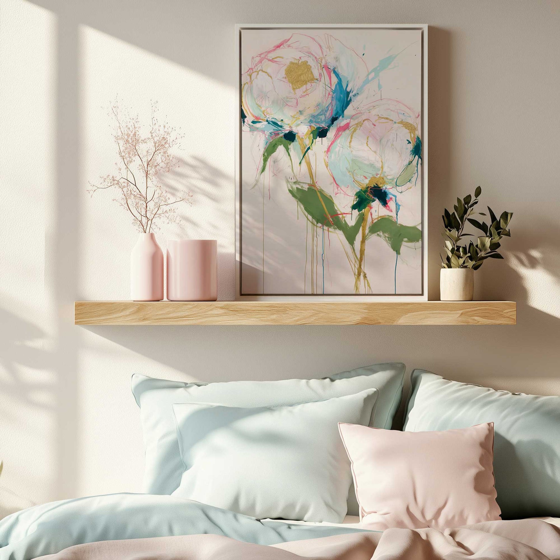 Picture of art in a room