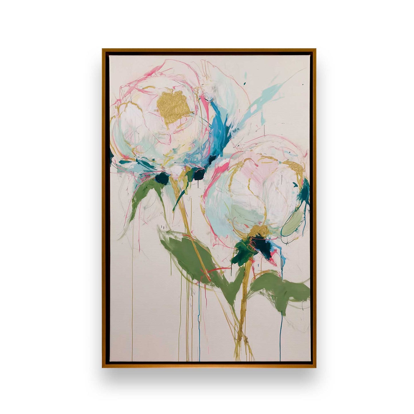 [Color:Polished Gold], Picture of art in a Polished Gold frame