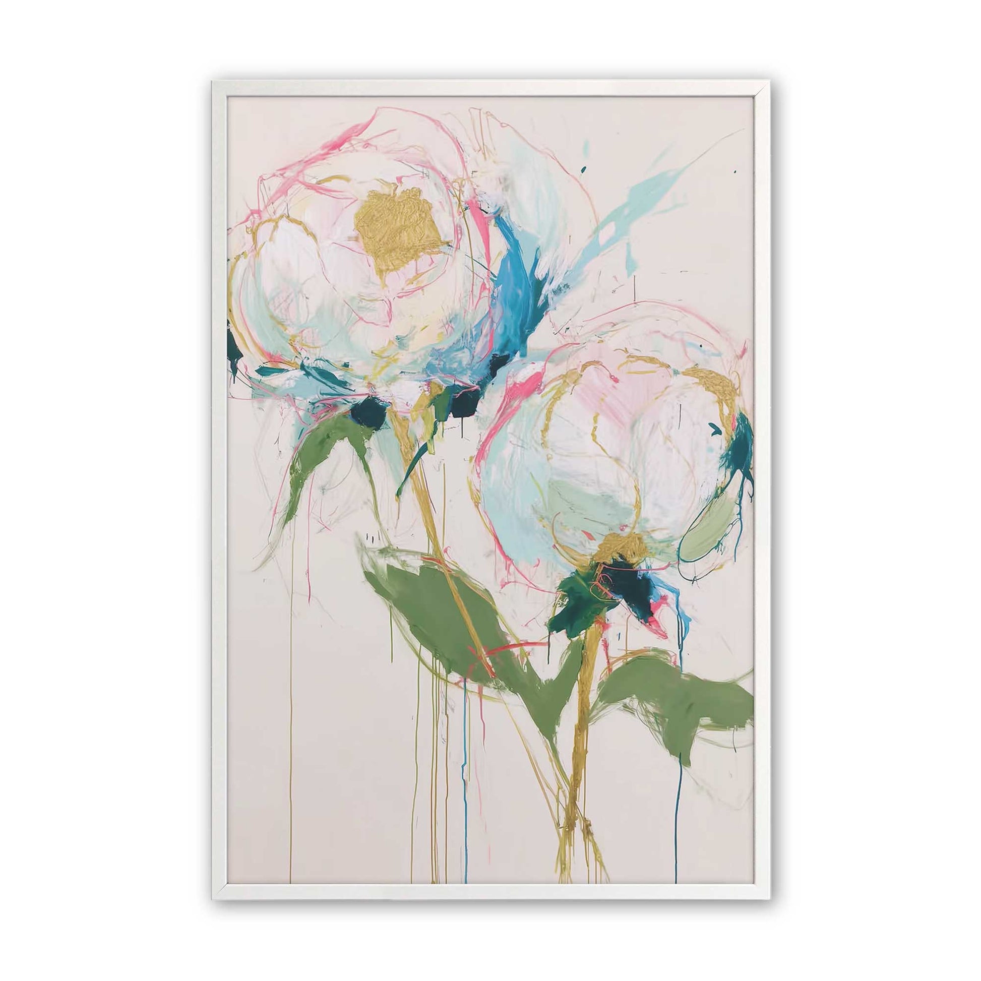 [Color:Opaque White], Picture of art in a Opaque White frame