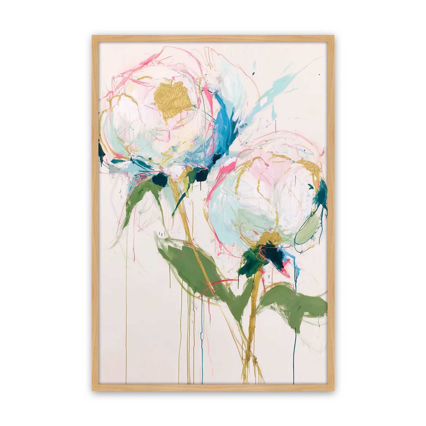 [Color:American Maple], Picture of art in a American Maple frame