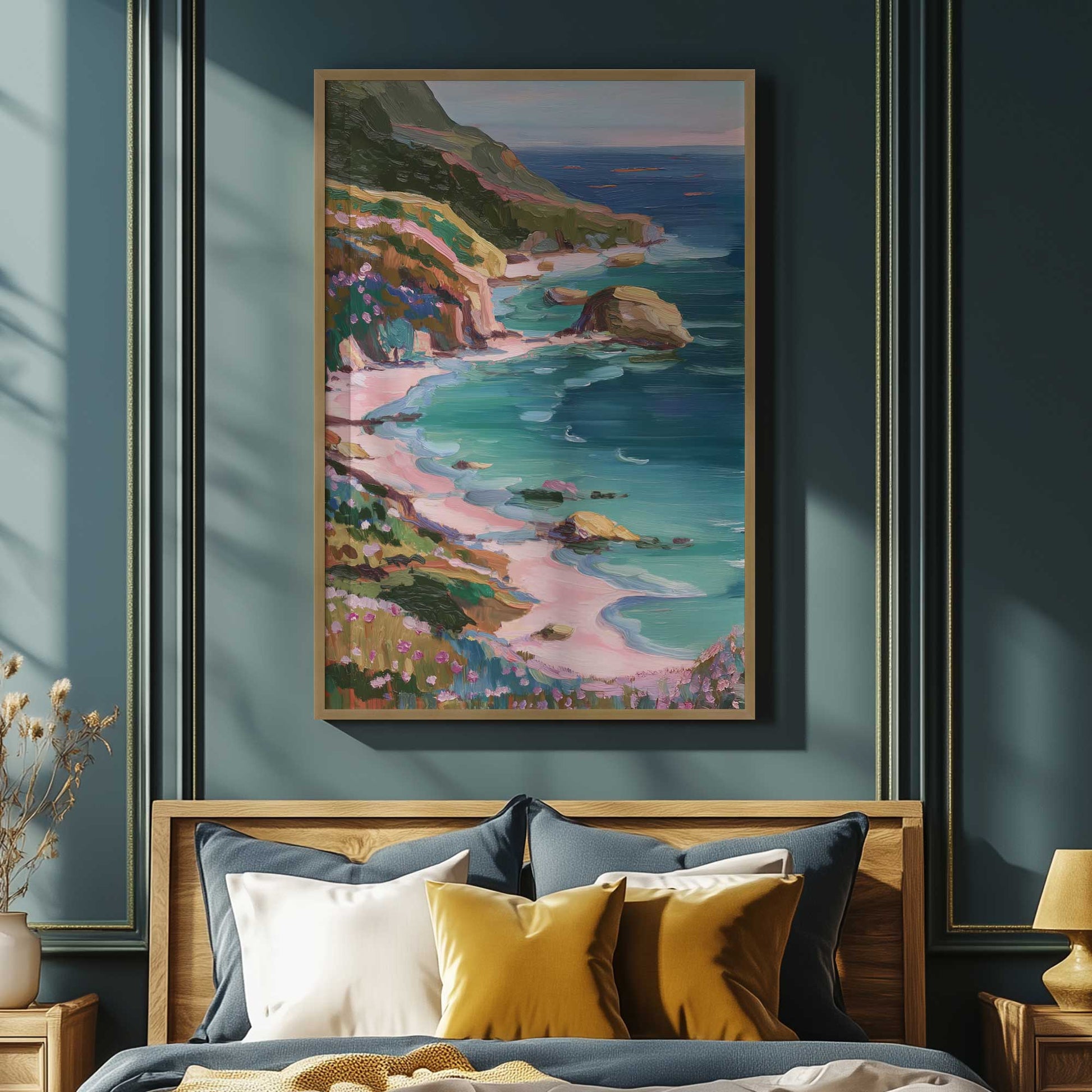 Picture of art in a room