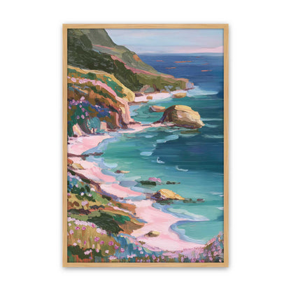 [Color:American Maple], Picture of art in a American Maple frame