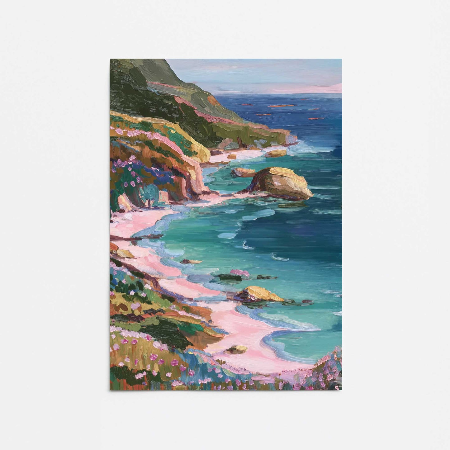 [Color:Rolled Print], Picture of close up of art