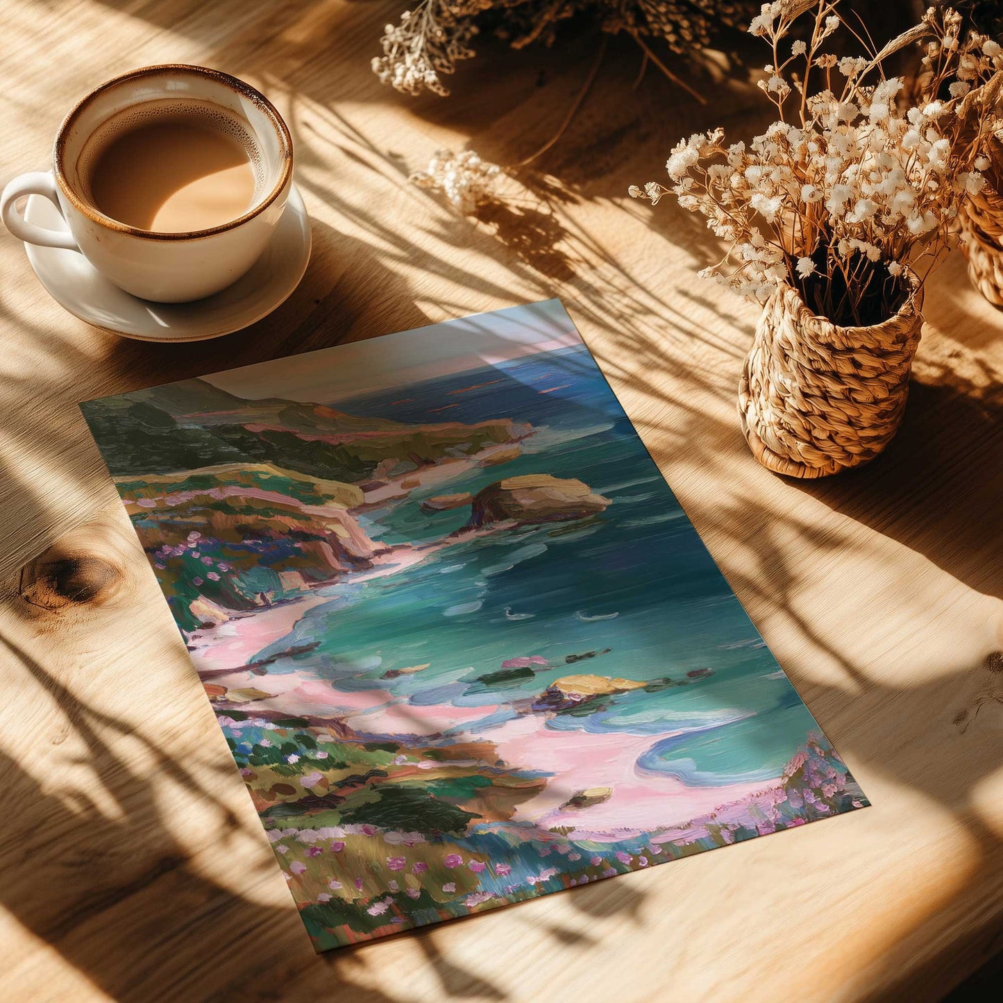 [Color:Rolled Print], Picture of close up of art