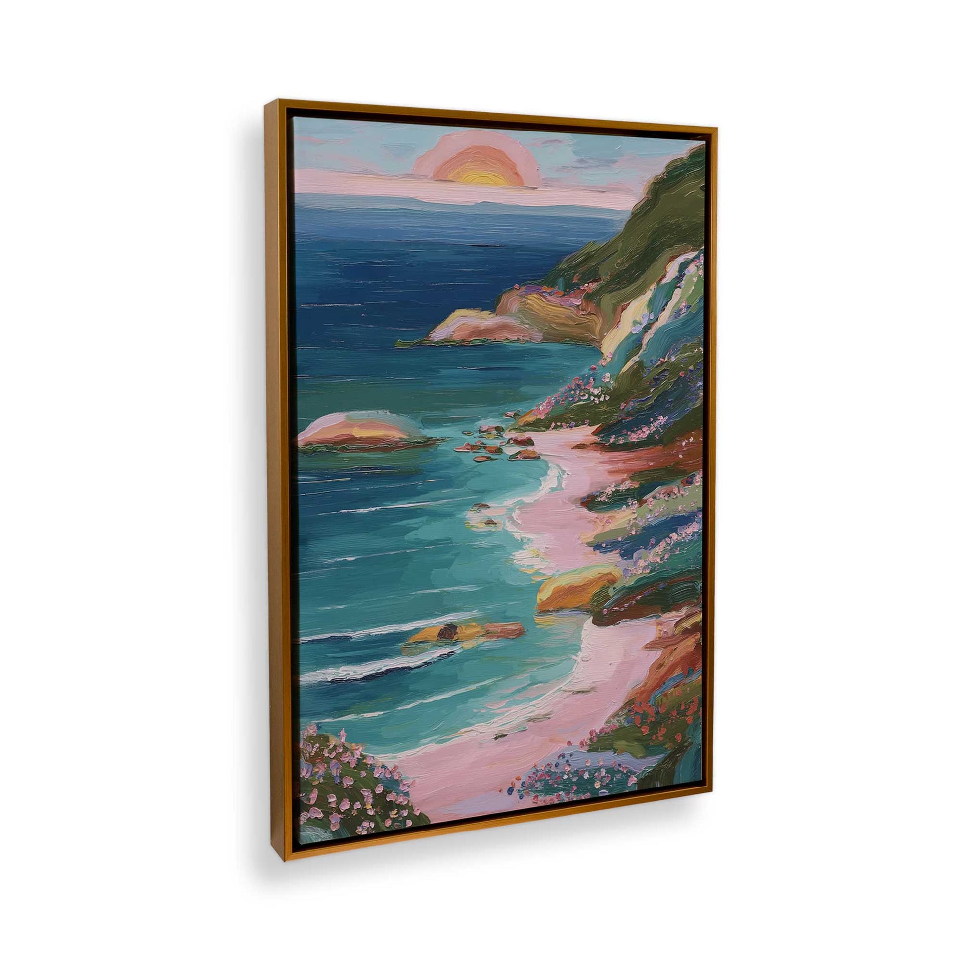 [Color:Polished Gold], Picture of the corner of the art