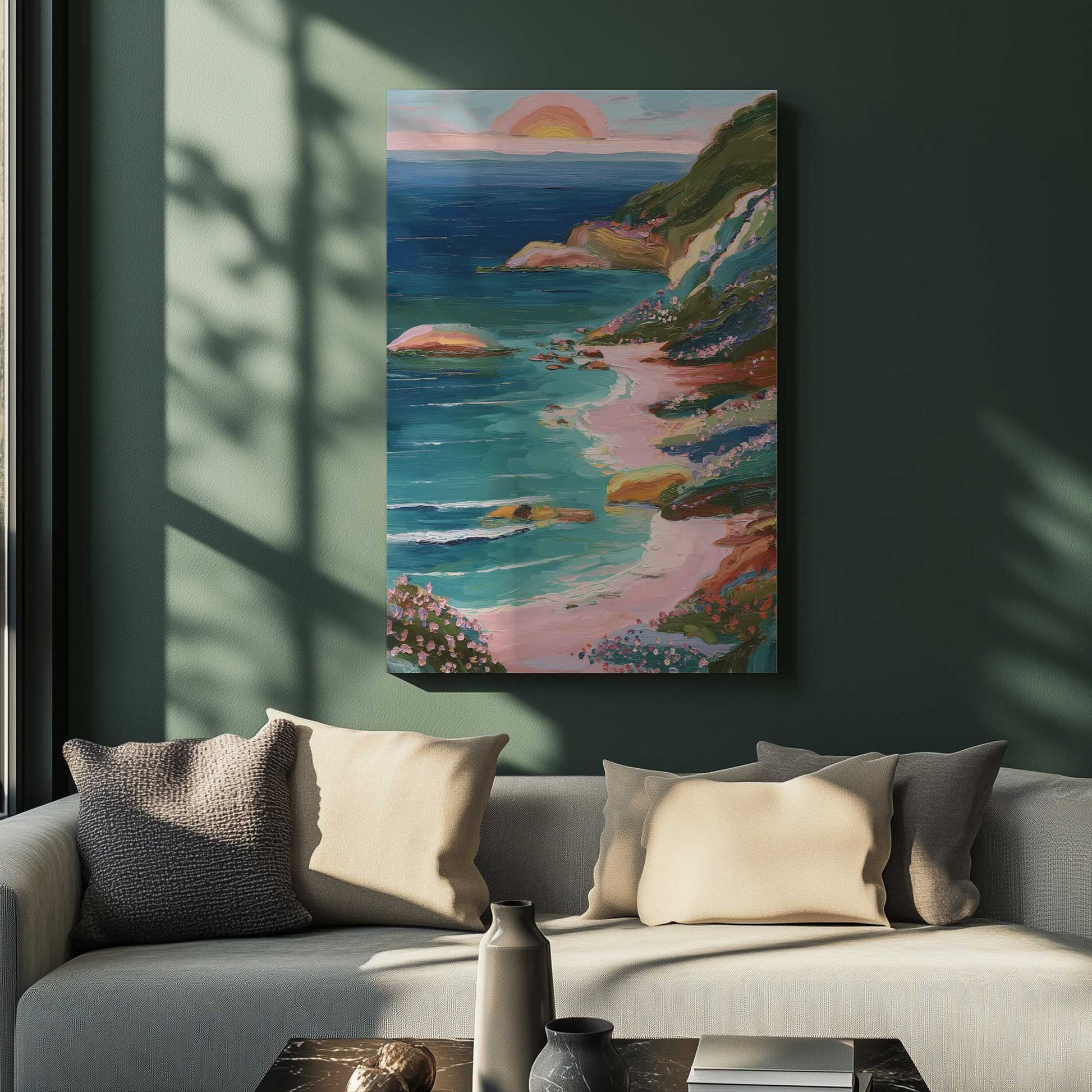 Picture of art in a room