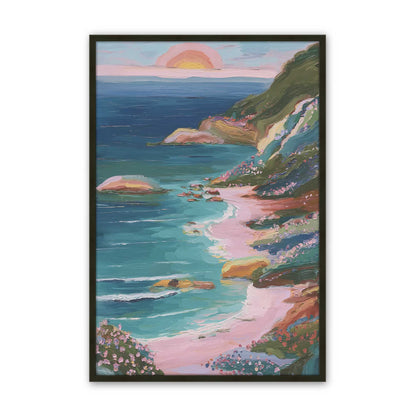 [Color:Satin Black], Picture of art in a Satin Black frame