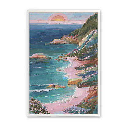 [Color:Opaque White], Picture of art in a Opaque White frame