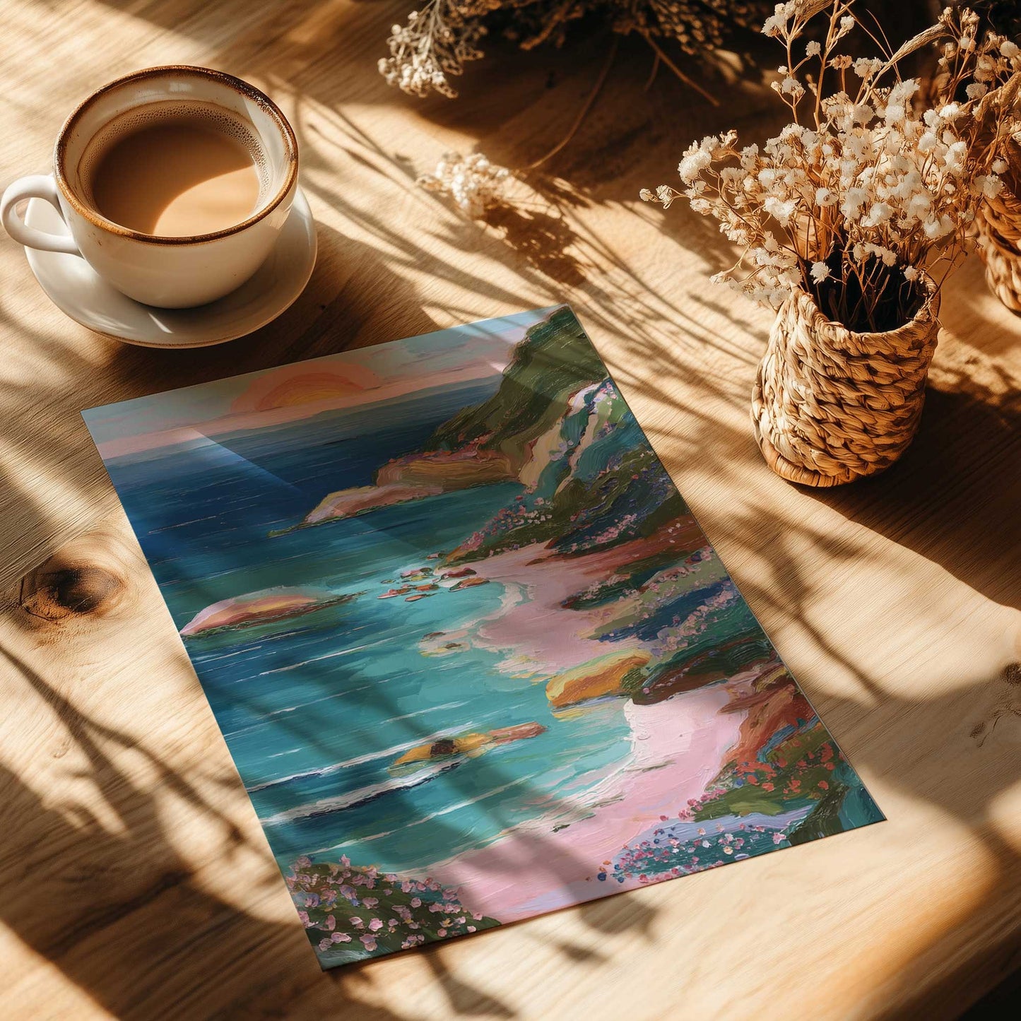 [Color:Rolled Print], Picture of close up of art
