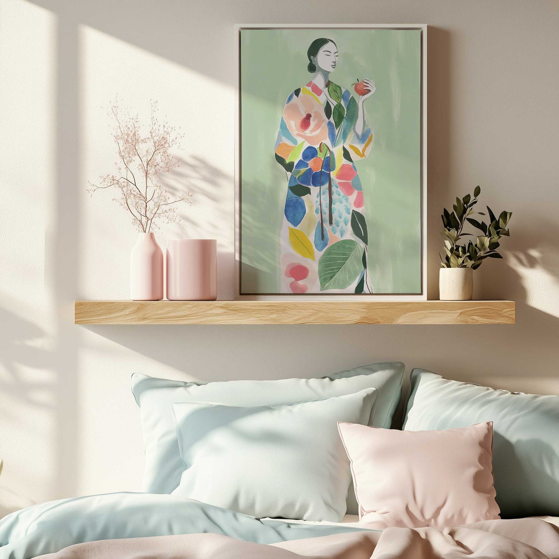 Picture of art in a room