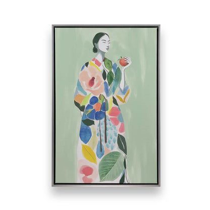 [Color:Polished Chrome], Picture of art in a Polished Chrome frame