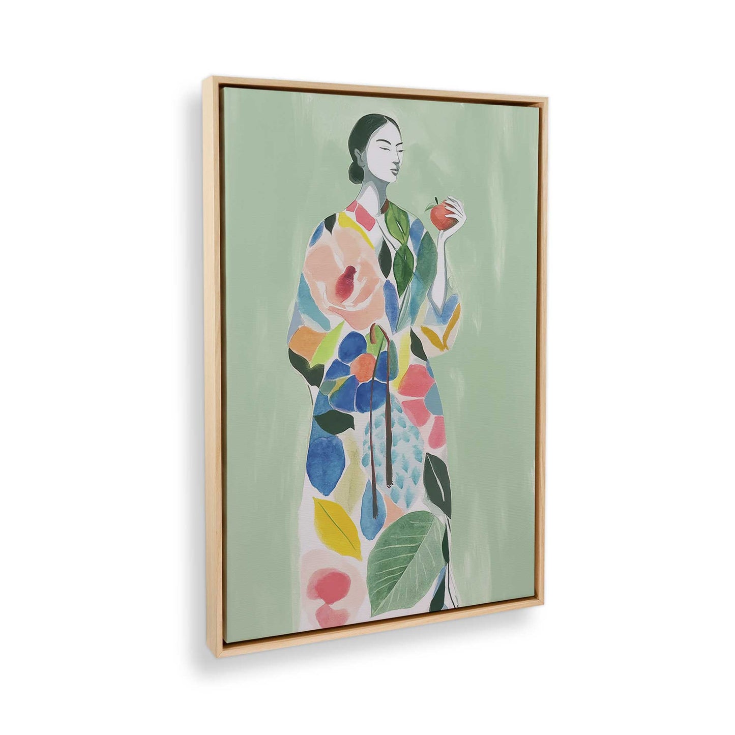 [Color:American Maple], Picture of the corner of the art