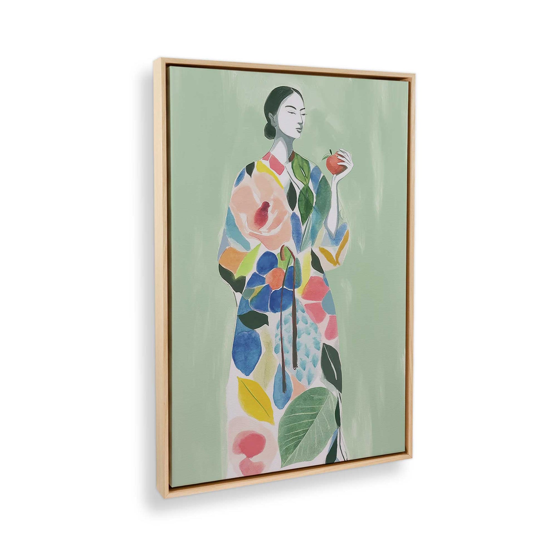 [Color:American Maple], Picture of the corner of the art