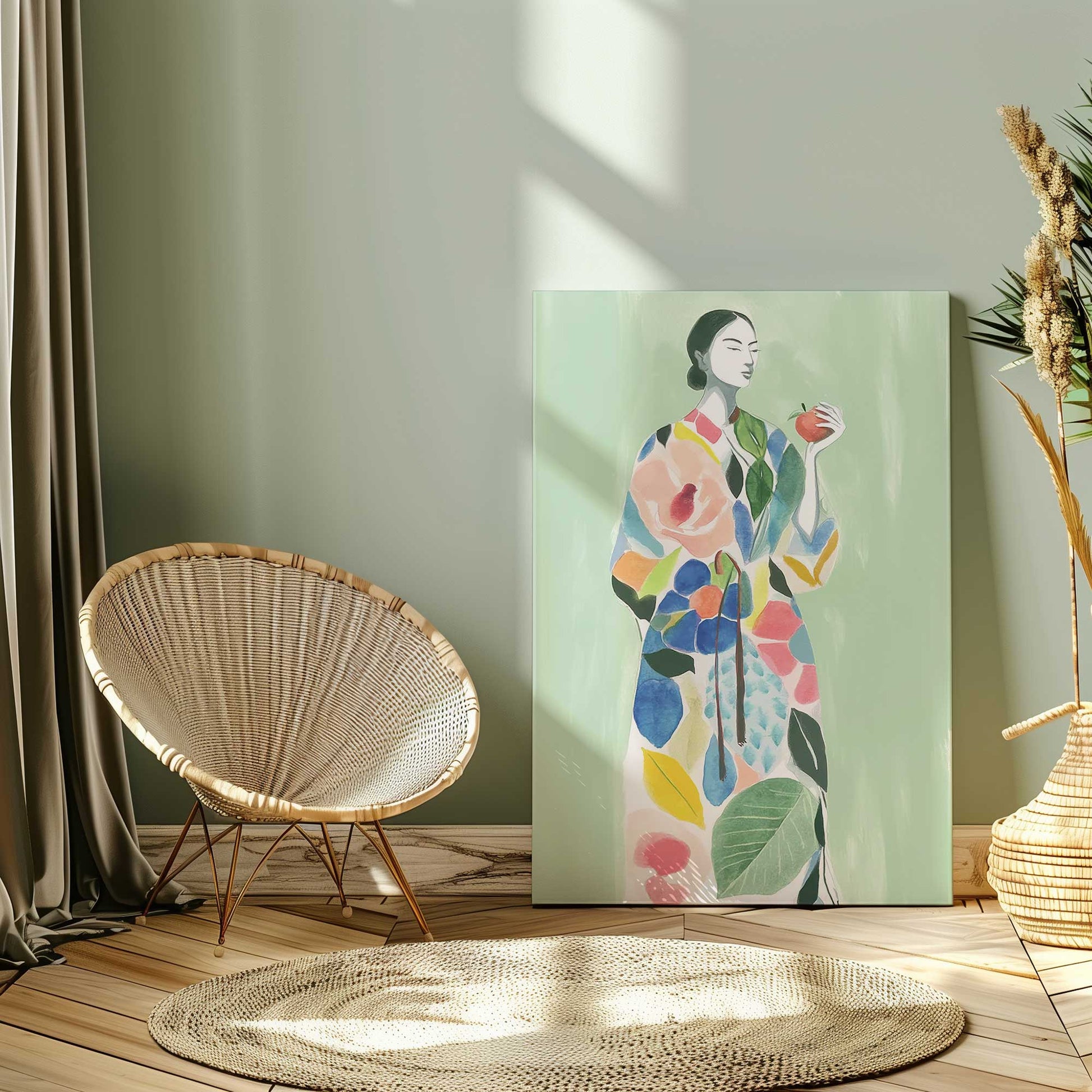 Picture of art in a room