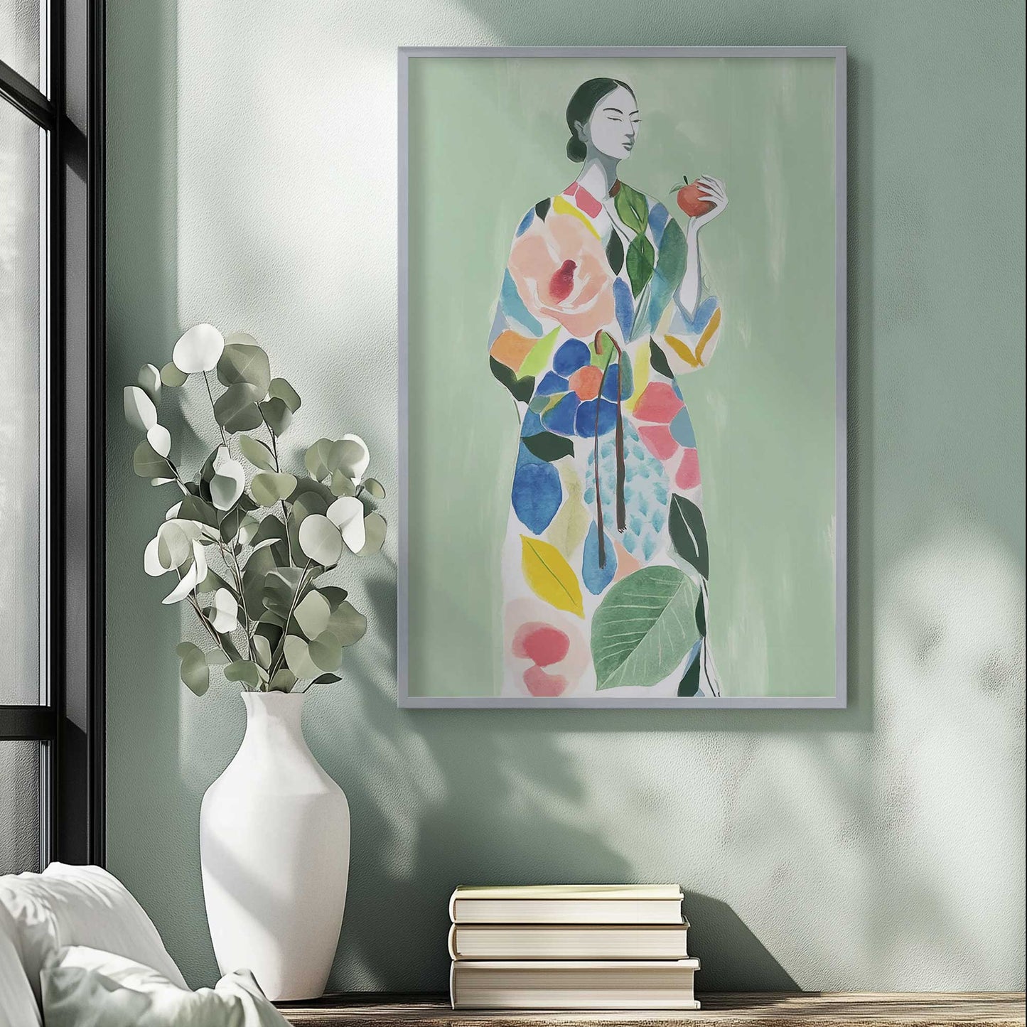 Picture of art in a room